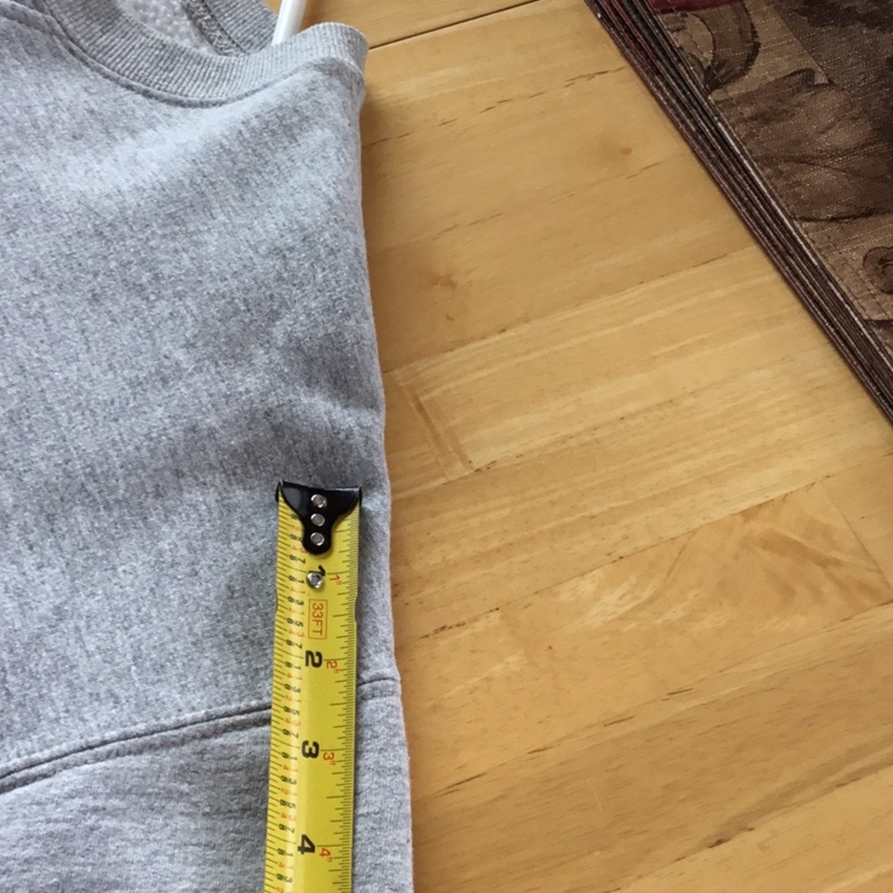 OLD NAVY unisex sweatshirt, light grey, size XL, like new condition - Picture 12 of 13